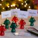 Talking Tables 6 x glazen paddenstoeltafelhouders naam- en fotostandaards voor kerstdiner, bruiloftskaarten, feestdisplays en kantoormemo's