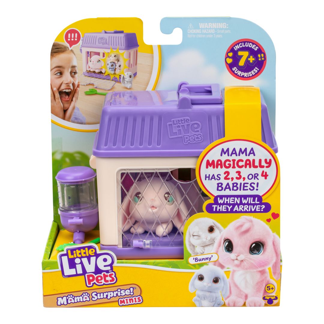 Moose Toys Little Live Pets Mama Surprise Mini - Mama Bunny