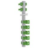 ABN BP167 Golfbuisverbinding RFZ met APZ universele lengte 2 m. Montageset 1 stuk(s)