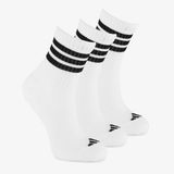 Adidas Crew kinder sokken wit zwart - Maat 25/27