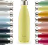 Blumtal Thermosfles - RVS - Dubbelwandig - 350ml - Geel