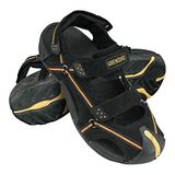 Reis Bksbreak_Bp41 Grensho herensandalen, zwart-oranje, 41 maat