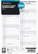 Filofax Leporello 2022, A5, jaarplanner, vouwplanner, kalender, 22-68549, verticaal