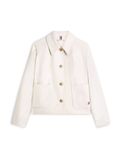 TOMMY HILFIGER Relaxed fit Trenchcoat van puur katoen