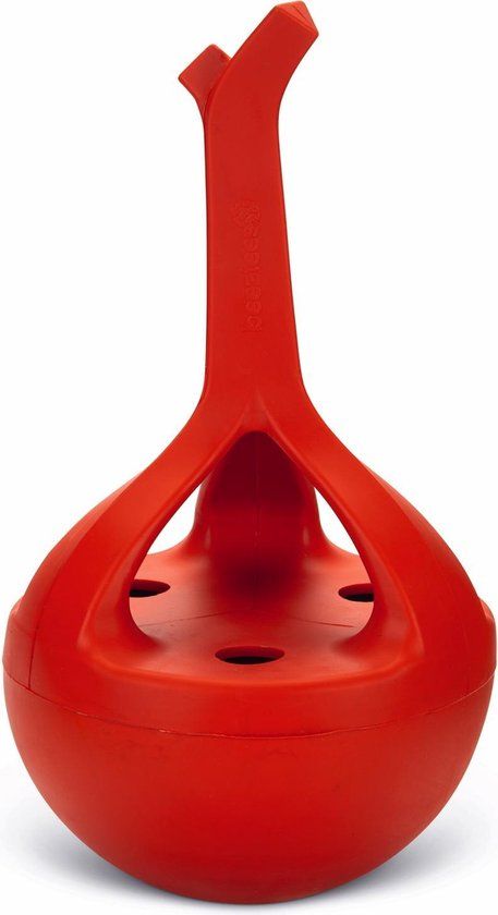 Beeztees Wiggle-X Hondenspeelgoed - Rood - Rubber - 17x17x30 cm