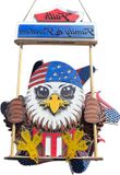 Merkloos Uil Wind Spinner - Tuindecoratie Dier - Tuin Verfraaien - Betoverende Beweging - 399 g - Multicolor