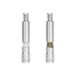 Avilia Zout- en pepermolenset – elegante set van roestvrij staal met veermechanisme voor nauwkeurig en gelijkmatig malen, inhoud van 30 ml voor elke molen