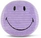 Bon Ton Toys Smiley® - Peluche velours côtelé violet - 13cm