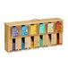 Relaxdays Organisateur de thé - Rangement sachets de thé - Boîte à thé en bambou - 6 compartiments
