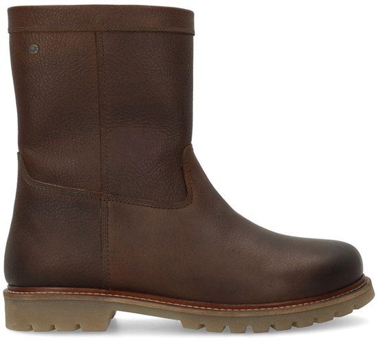 No Stress Heren Bruine Leren Chelsea Boots Maat 42