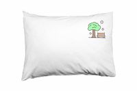 Bona Basics Decoratieve kussenhoes 50x35 cm Wit