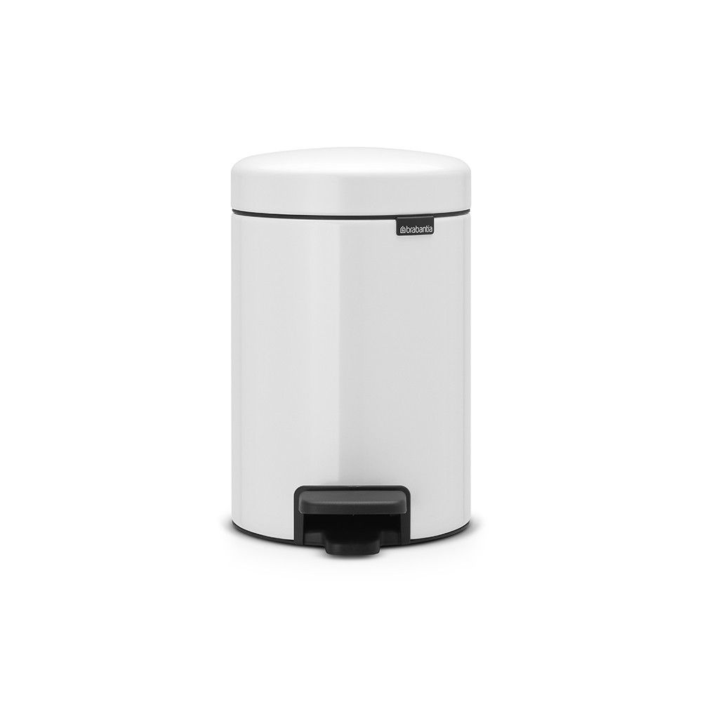 Brabantia NewIcon - 3L Pedal Bin - White