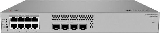 HUAWEI eKit S220S - Netwerk Switch - Managed - 8 poorten - Gigabit - PoE