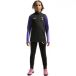 Nike Tottenham Maillot d'entraînement Dri-FIT Strike Drill 3ème - Noir/Violet/Blanc Enfant