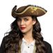 Boland - Piratenhoed Coral Bruin - 59 cm - Volwassenen - Vrouwen