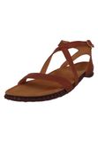 EL NATURALISTA Sandalen met riem bruin