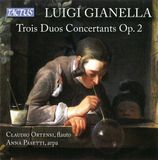 Outhere Claudio Ortensi & Anna Pasetti - Gianella: 3 Duetti Concertanti Op. 2 Per Flauto E Arpa (CD)