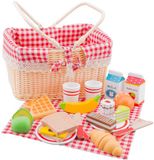 New Classic Toys Picknickmand - Houten Speelgoed met Accessoires