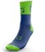 Otso Multi-sport Medium Cut Electric Blue/fluor Green Sokken Vert,Blauw EU 40-43