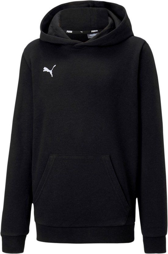 PUMA teamGOAL 23 Casuals Hoody Jr kindersweatshirt 656711 Zwart