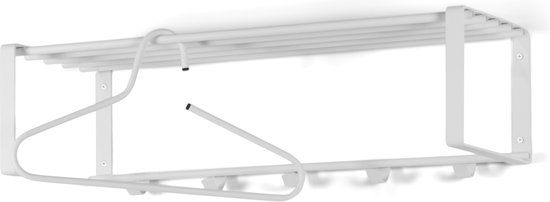 Spinder Design REX 2 Wandkapstok - Wit