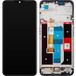 Realme Touchscreen scherm Realme Narzo 50A Prime / C35, met frame, zwart, Service Pack 4130056