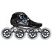 Powerslide Patin à roulettes Vitesse Accel Noir 110 (Noir - 40)