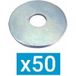 Ing Fixations Rondelle 6x18 - Sachet De 50 - A851870