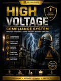 High Voltage Compliance System: Professional Register & Audit Log Book