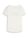 TOM TAILOR Chemise argenté / blanc