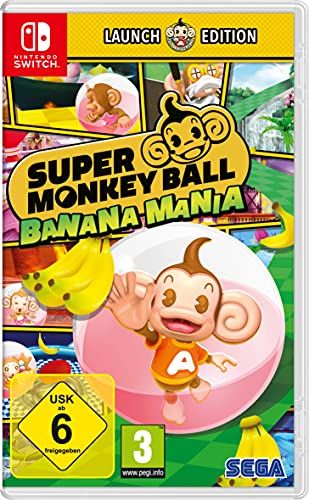 PLAION GmbH Super Monkey Ball Banana Mania Launch Edition - Nintendo Switch
