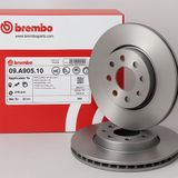 Brembo Remschijven Vooras – Ø278 mm – Set van 2 – 09.A905.10 – Ford Focus