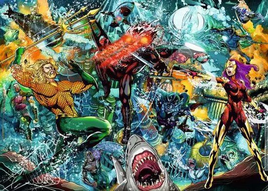 Ravensburger Puzzel Aquaman 1000 stukjes