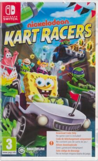 GameMill Entertainment Nickelodeon Kart Racers (Code in a Box) Nintendo Switch
