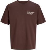 Jack & Jones T-shirt XXL Katoen Ronde Hals Logo Coffee Bean
