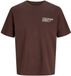 Jack & Jones T-shirt XXL Katoen Ronde Hals Logo Coffee Bean