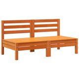 VidaXL Tuinbank Hout Bruin 63.5 x 63.5 x 62.5 cm
