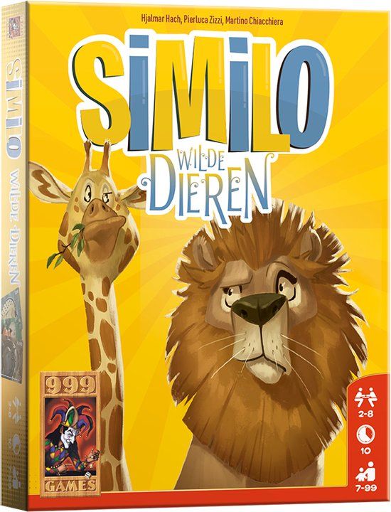 Similo: Wilde Dieren - Kaartspel | 999 Games | 8720289475338