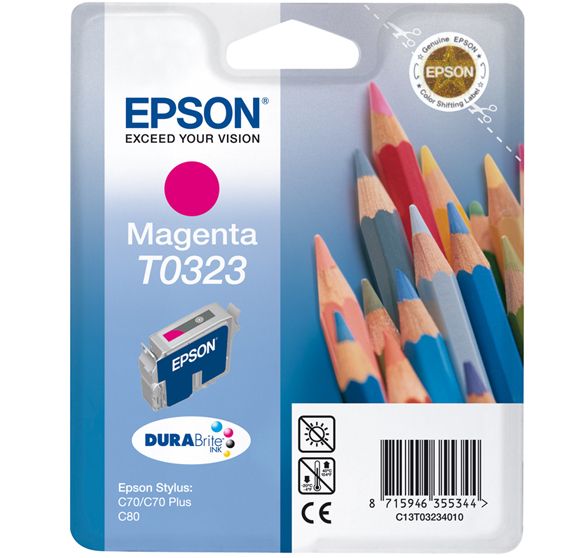 Epson inktpatroon Magenta T0323 DURABrite Ink