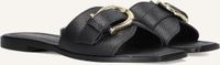 Stefano Lauran 23100 Slippers - Dames - Zwart - Maat 38