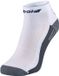 Babolat Chaussettes de Padel Quarter - Blanc/Noir - Taille 39/42