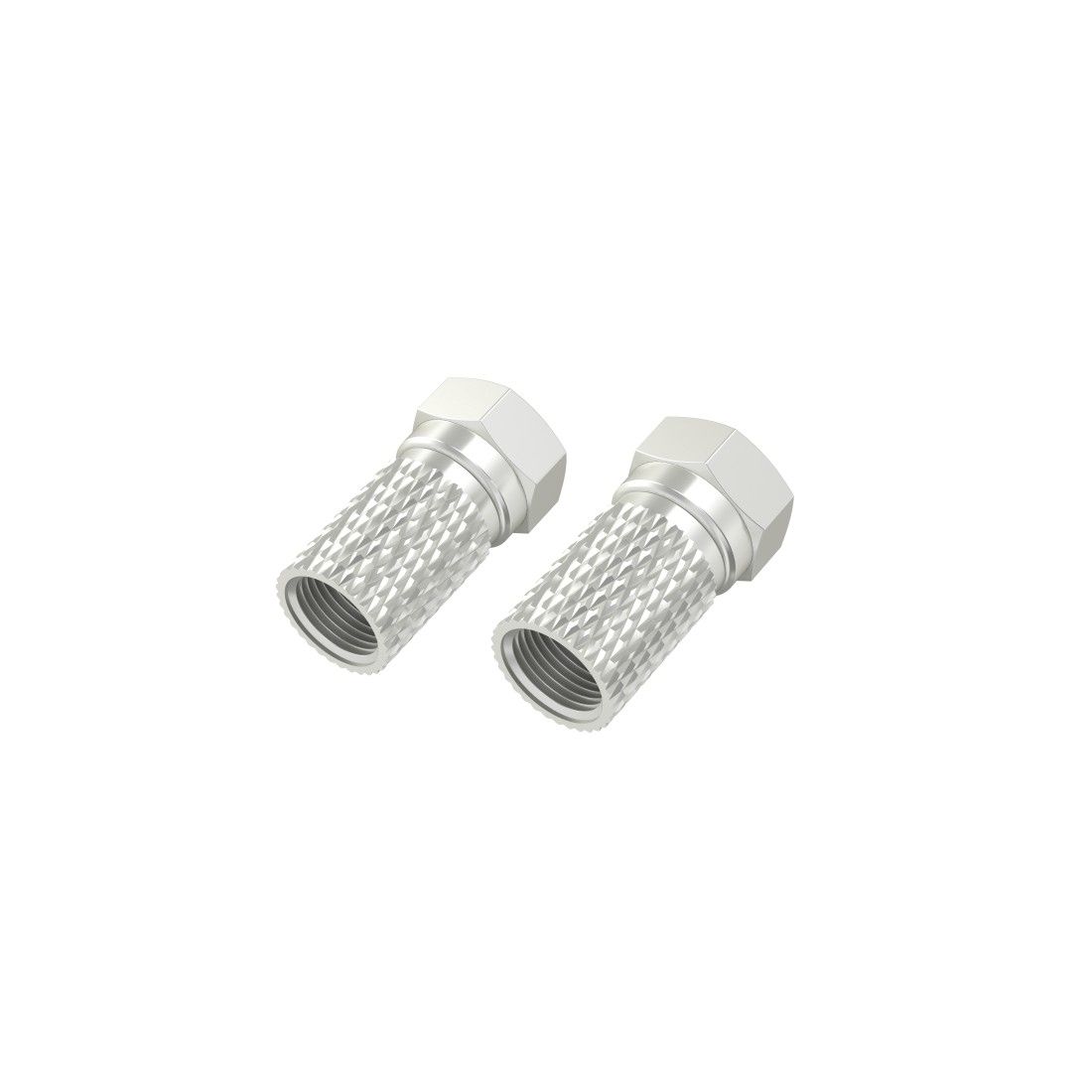 Hama F-type Coax Connector - 4 Pack