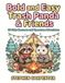 Trash Panda & Friends: Whimsical Bold and Easy Coloring Book