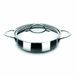 IBILI Cocotte Noah, 32 cm, acier inoxydable 18/10, compatible induction