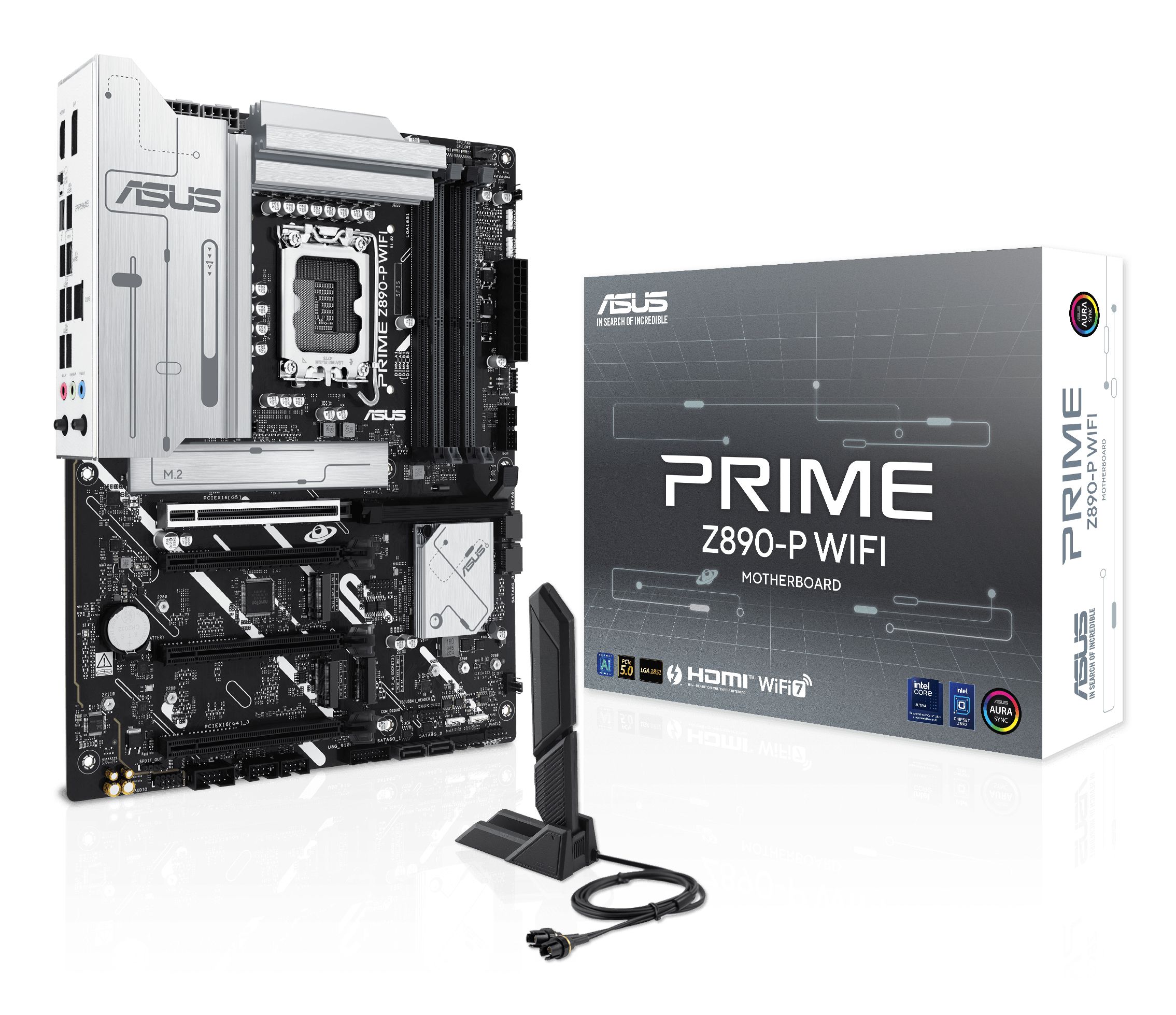 ASUS PRIME Z890-P WIFI - ATX - Intel Z890 - LGA 1851 - EAN: 4711387754818