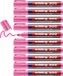 edding 300 permanent marker - roze - 10 stiften