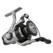 Abu Garcia Max X Spinhaspel, Lichtgewicht Graphite Frame, 4+1 Lagers, Rocket Lijnmanagement, V-Spool Ontwerp, Braid-Ready Aluminium Spoel, Soepele Werking voor Zoetwater Zoutwater Vissen, 3000