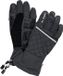 VAUDE Yaras Warm Gloves, Unisex, Black Uni, Size 6, Windproof, Reflective, Recycled Polyester