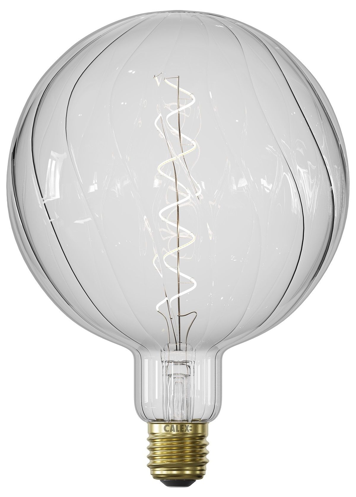 Calex Visby LED Lamp E27 4W 2700K Dimbaar - Transparant