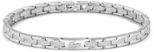 Lacoste LCJ METROPOLE dms stl zi brc Polshorloge Vrouwen Zilverkleurig Staal